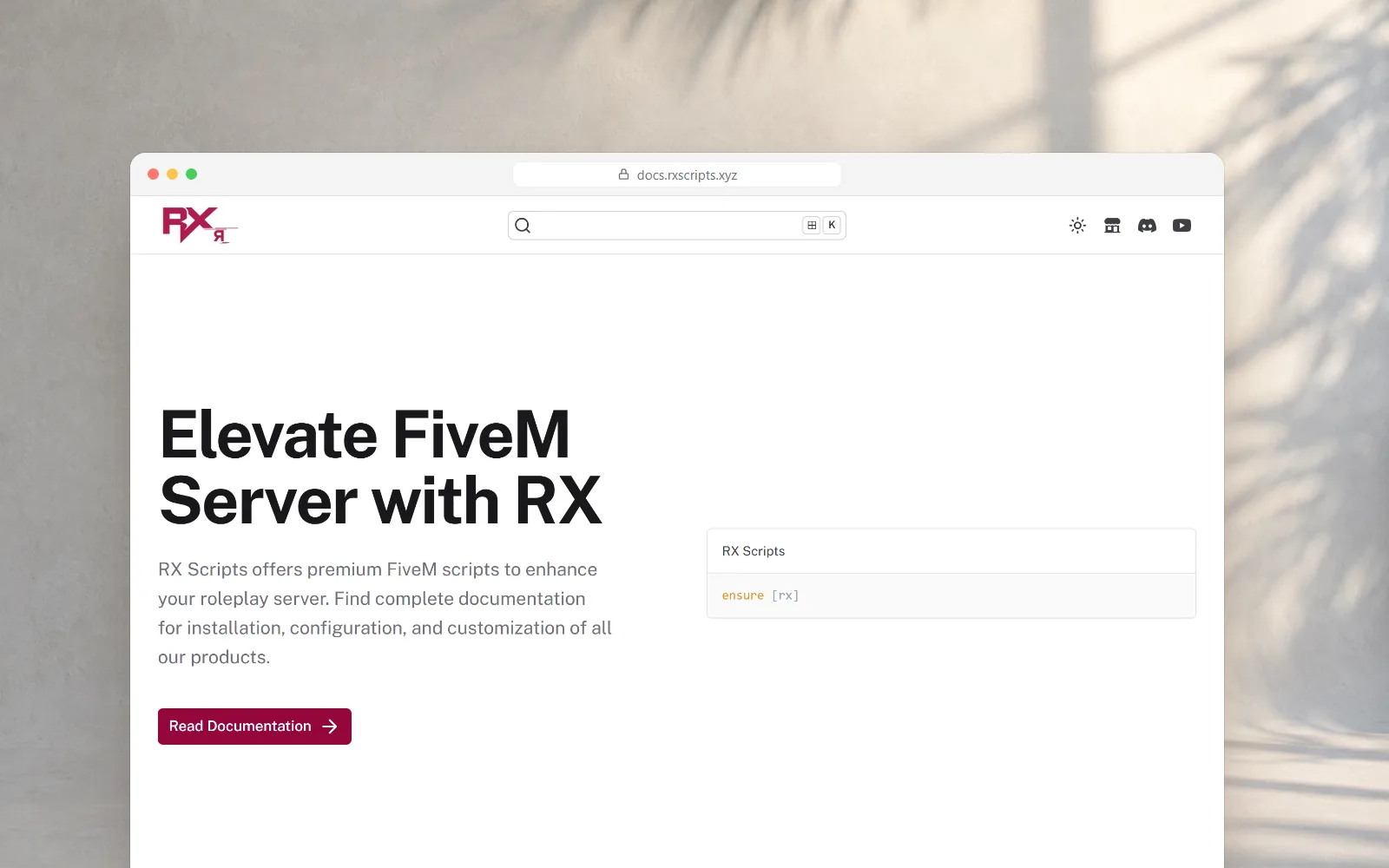 RX Scripts Docs, Answers before customers have to ask
